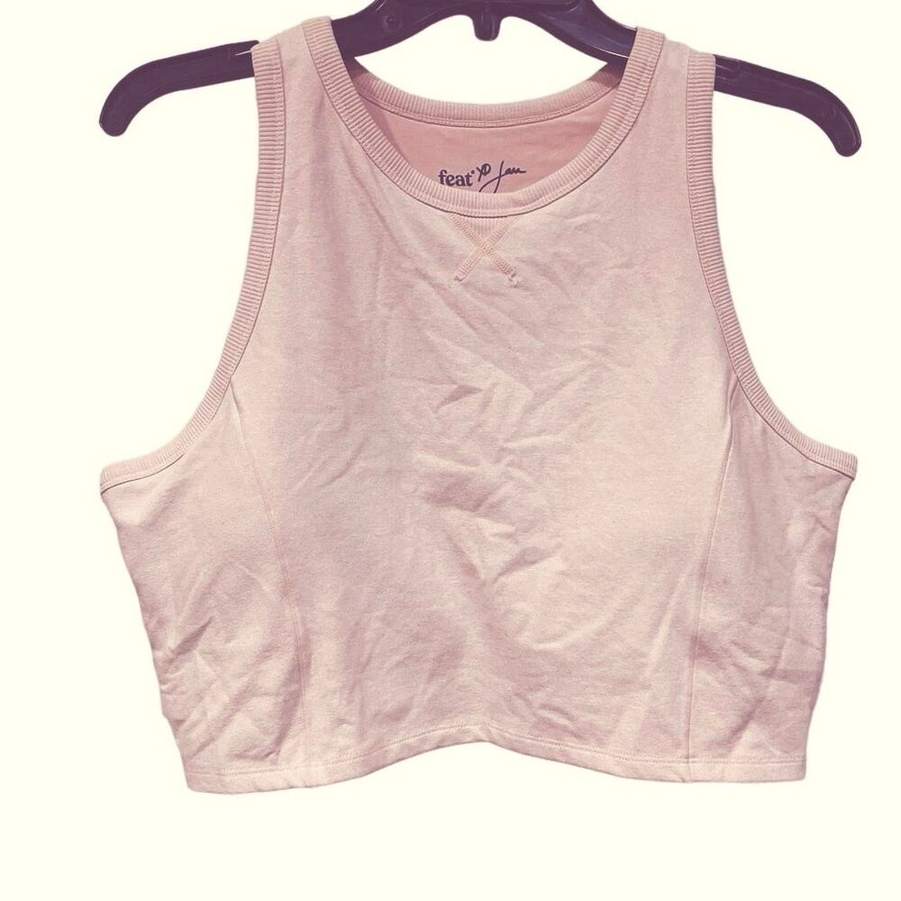 Feat Sports Bra XXL Jana Kramer Collab Pink Blush Medium Support Racerback Tank